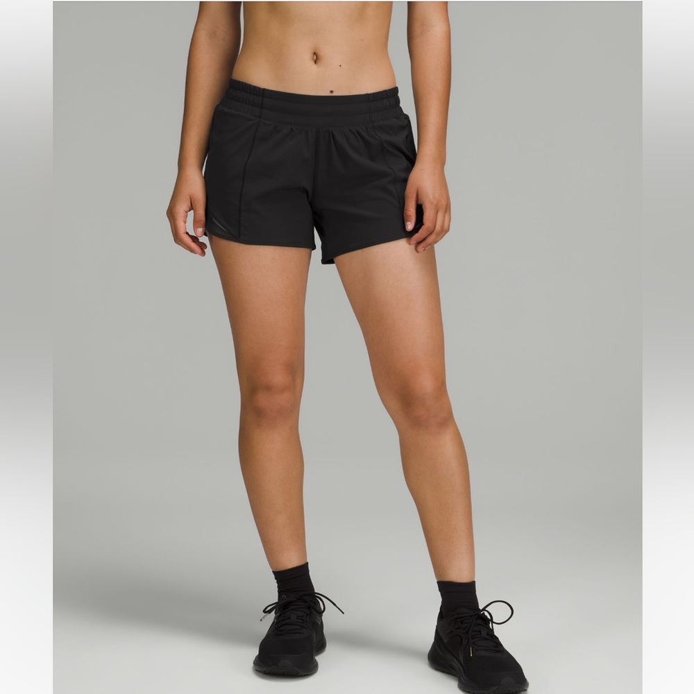 lululemon athletica Black Women's Athletic Running Shorts